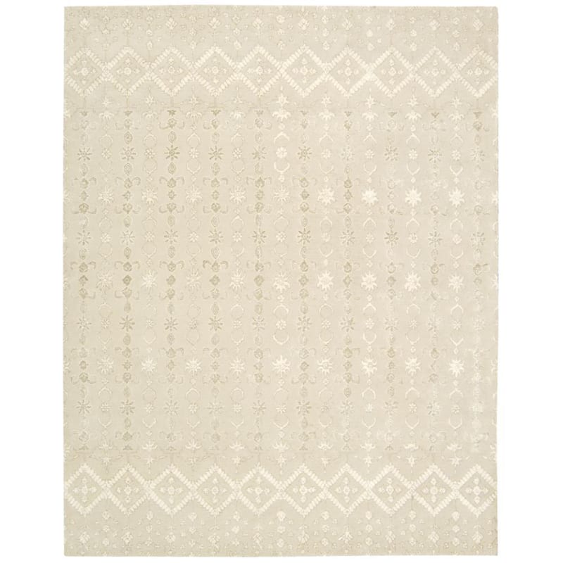 Nourison Symphony SYM12 Area Rug - 7'6" x 9'6" - Ivory - Rectangle