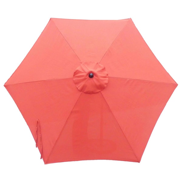 Somette 9 Foot Steel Frame Market Umbrella   17211754  