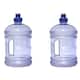 H8O 64-ounce BPA-free Water Jug with Handle (Pack of 2) - Purple