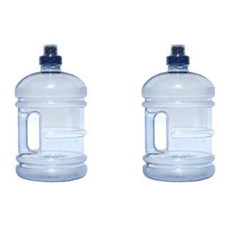 H8O 64-ounce BPA-free Water Jug with Handle (Pack of 2) - Blue