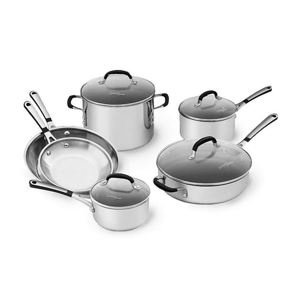 Shop Simply Calphalon Stainless 10-Piece Set - Free Shipping Today