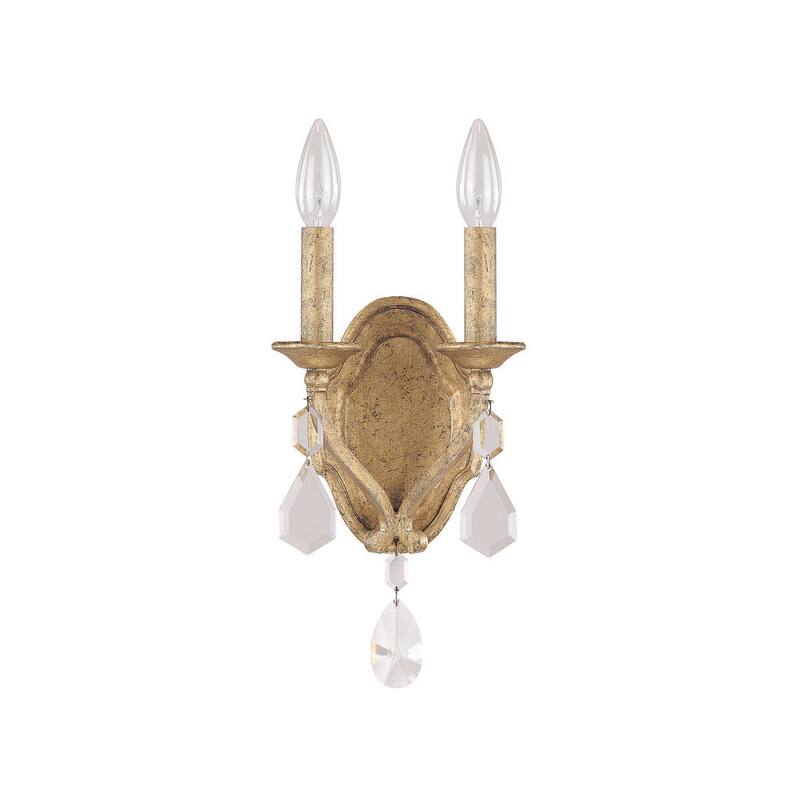 Blakely 3-light Antique Gold Wall Sconce