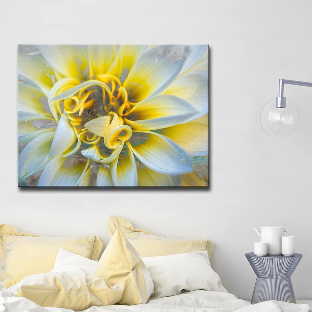 Ready2HangArt 'Painted Petals XXXVII' Canvas Wall Art