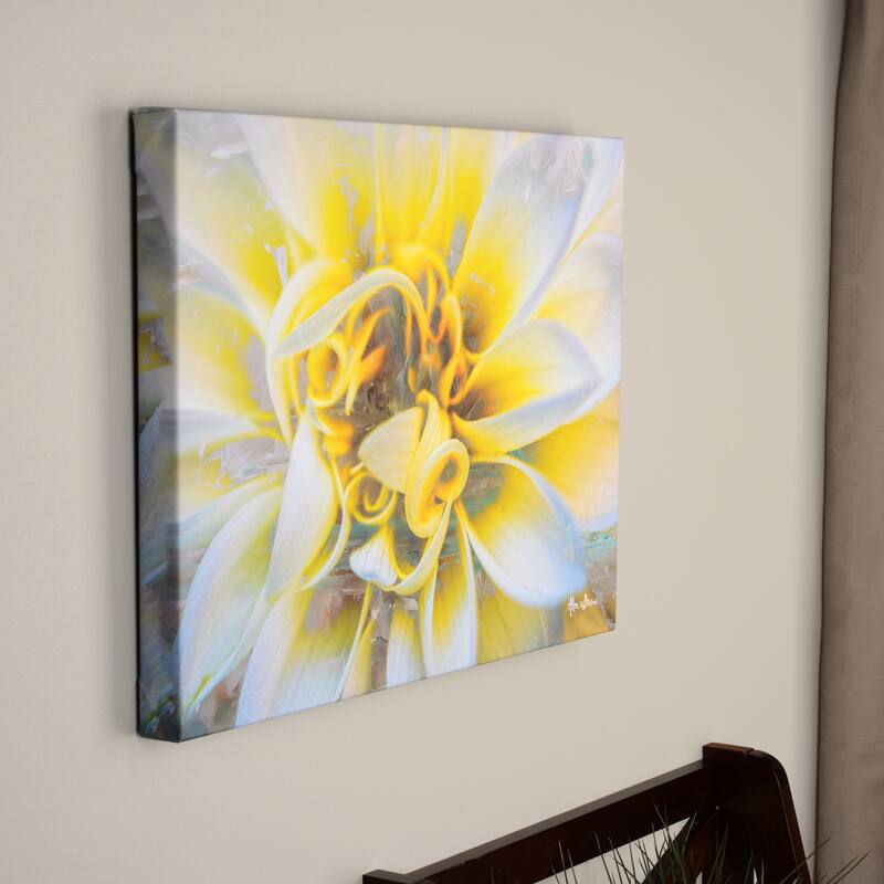 Ready2HangArt 'Painted Petals XXXVII' Canvas Wall Art