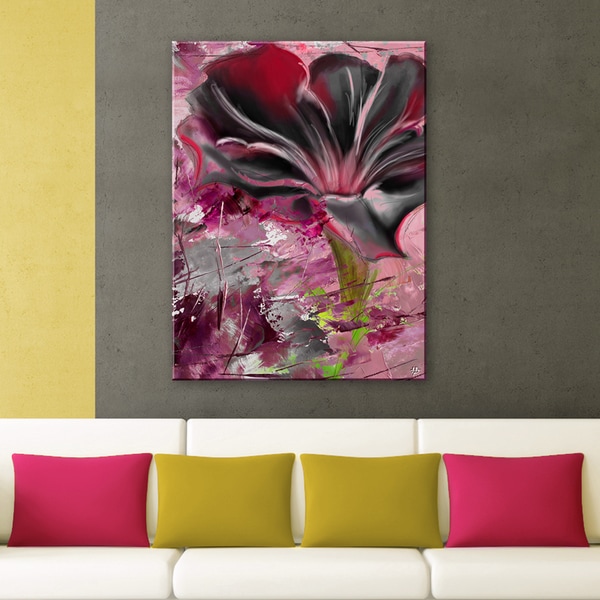 Ready2HangArt 'Painted Petals LXIII' Canvas Wall Art