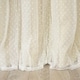 preview thumbnail 13 of 28, Aurora Home Dotted Lace Overlay Blackout Curtain Panel Pair