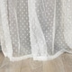 preview thumbnail 19 of 28, Aurora Home Dotted Lace Overlay Blackout Curtain Panel Pair