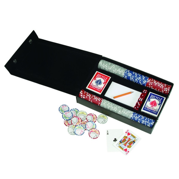 Royce Leather Professional Poker Set