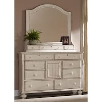 Huntington Storage Dresser And Optional Mirror By Greyson Living Laguna Antique White Dresser And Optional Mirror With Storage Box By Greyson Living