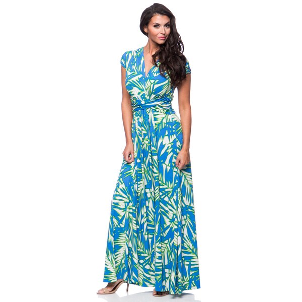 ruched waist maxi dress