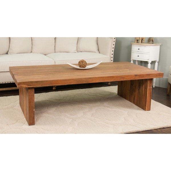 Decorative Lexington Modern Brown Rectangle Coffee Table  