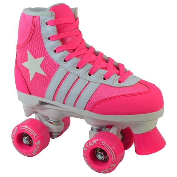 Epic Pink Star Quad Indoor / Outdoor Roller Skates