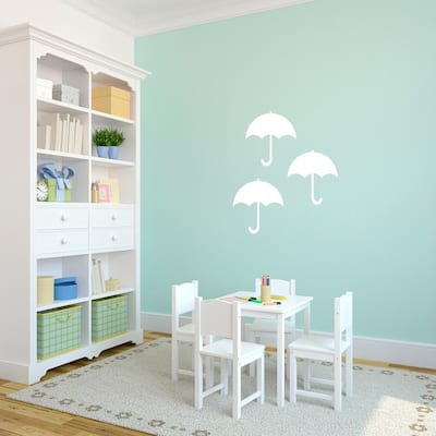 Set of Umbrellas Small Wall Decals