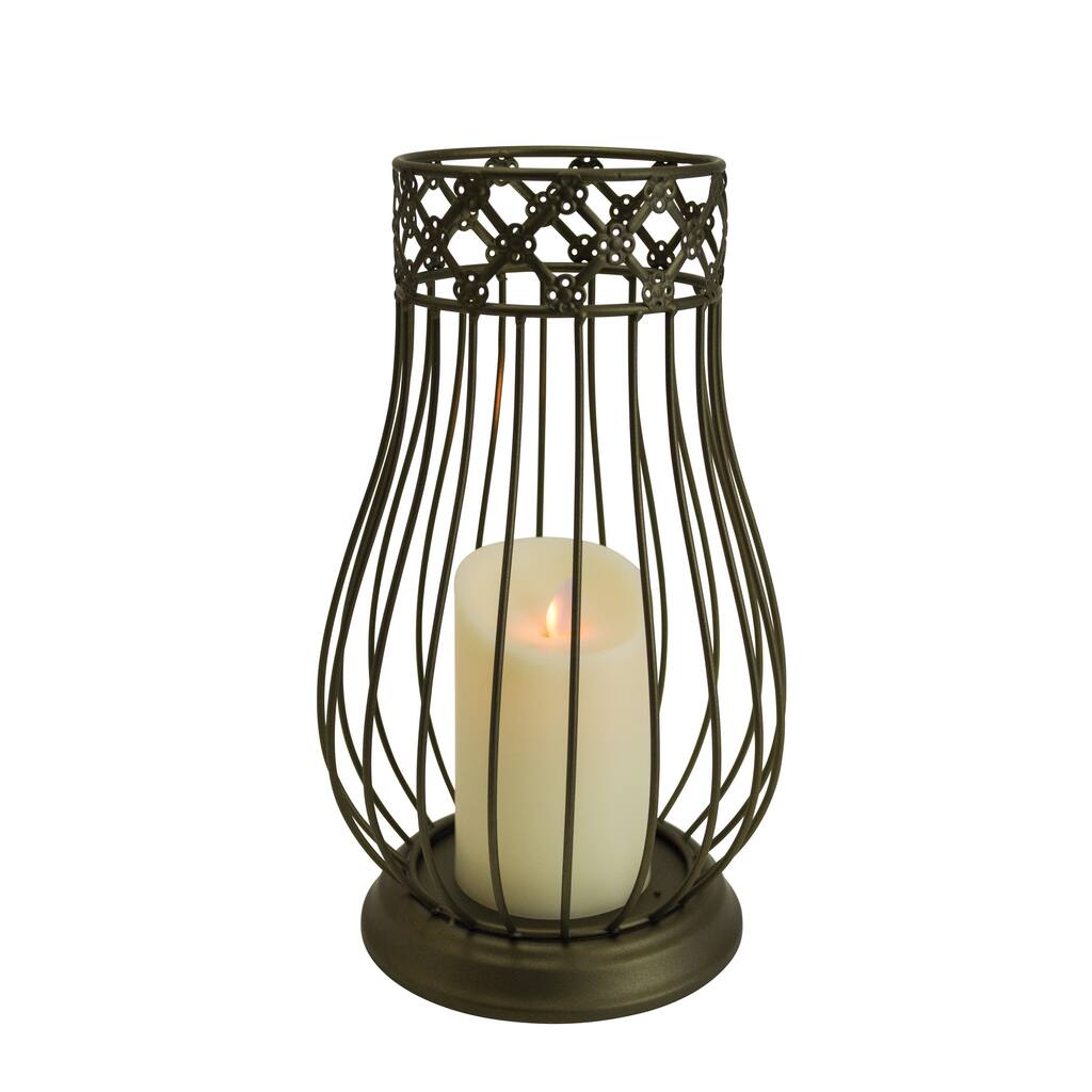 Mystique Indoor Lantern with Flameless Candle