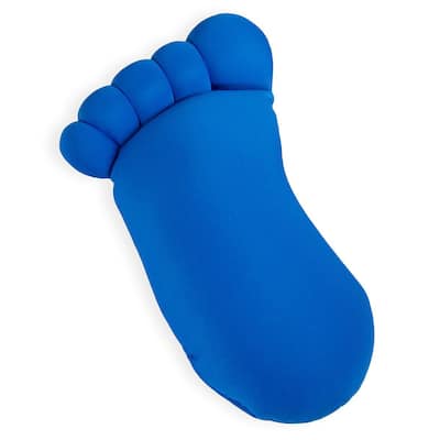 Foot Shaped Microbead Accent/Travel Pillow