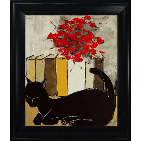 art.com the garden cat framed art print online onl