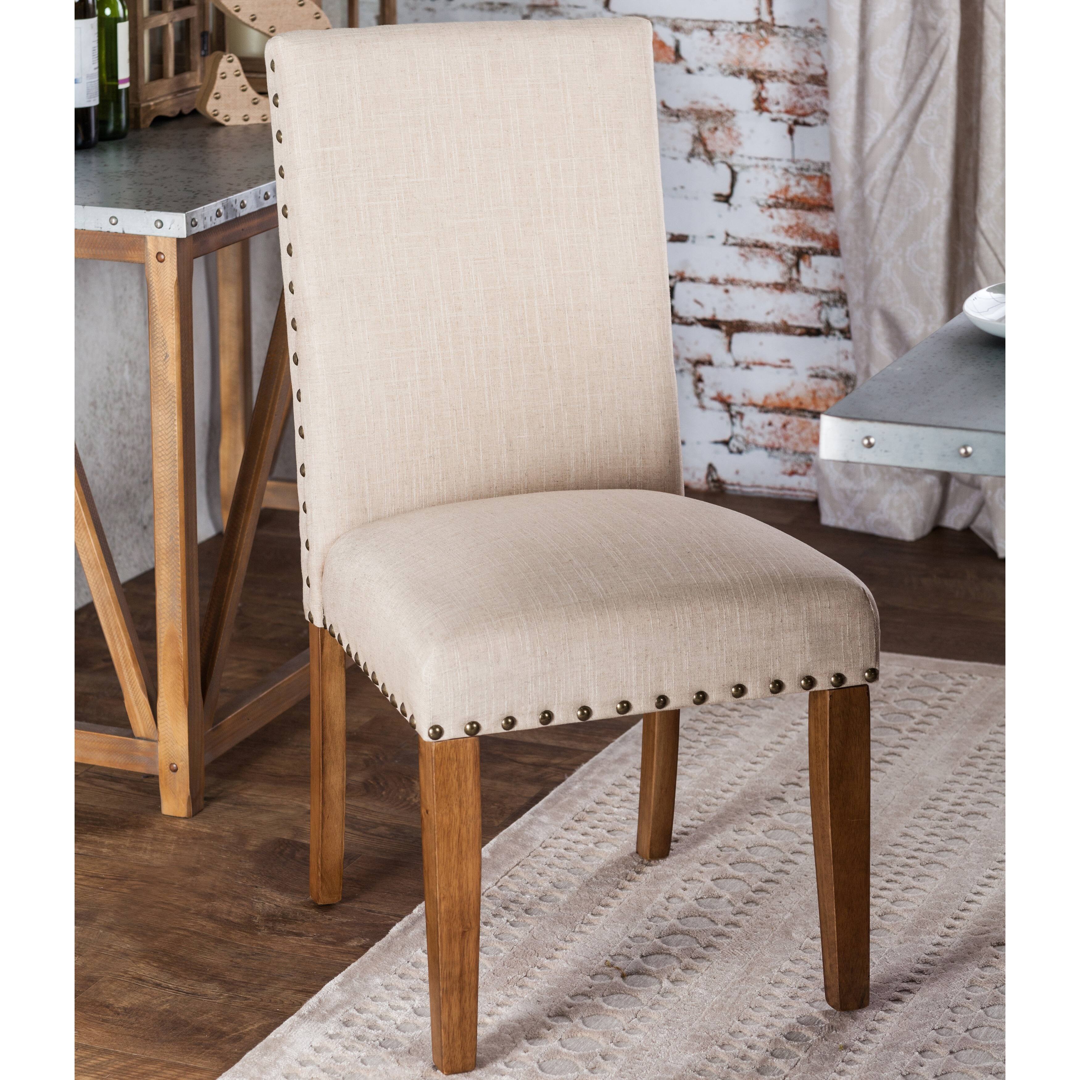 Shop Furniture of America Aralla Upholstered Dining Chair (Set of 2