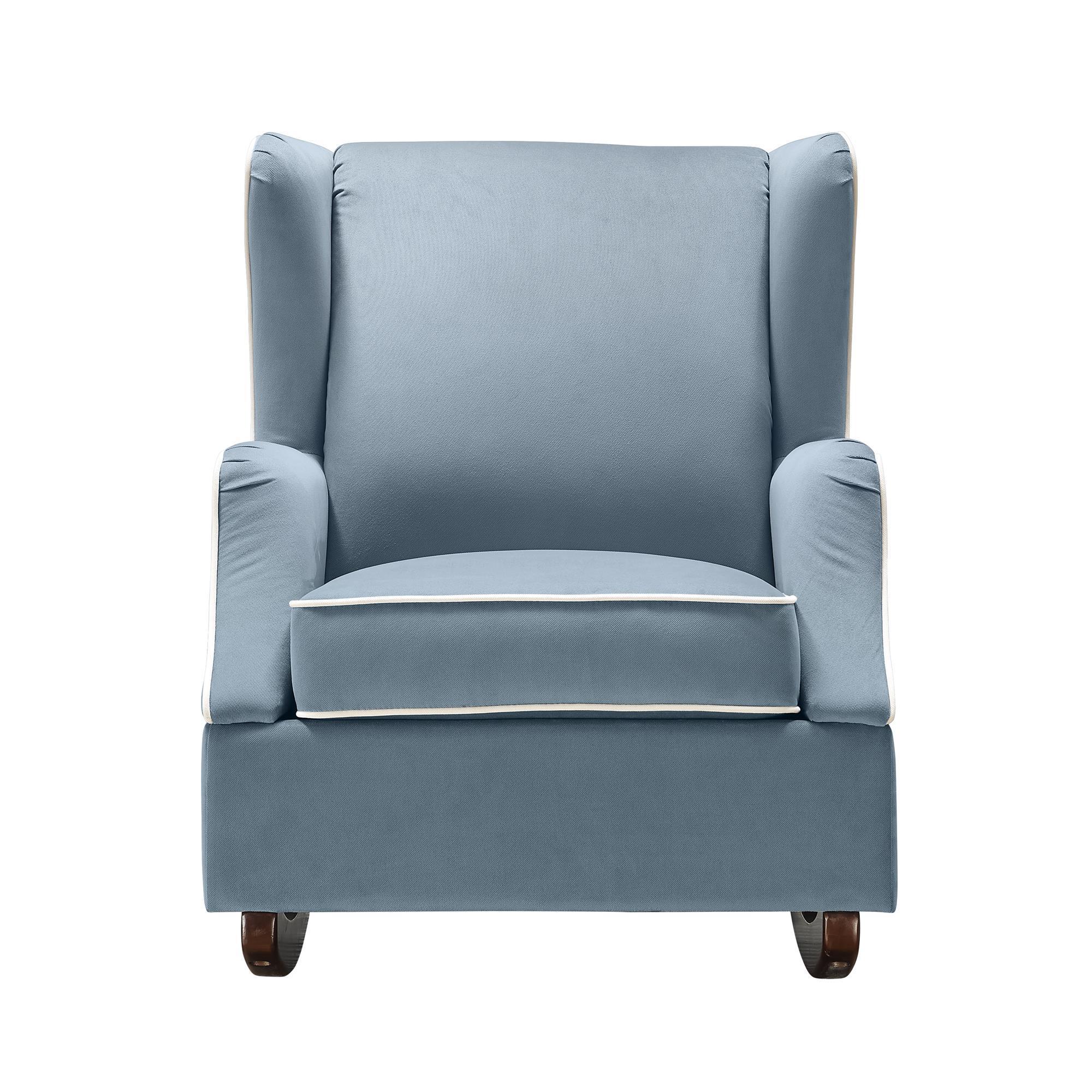wingback nursery rocker