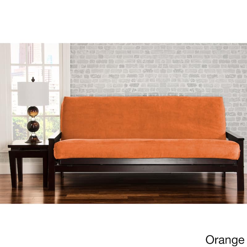SiScovers Padma Futon Cover - Padma Orange Full Size Futon Cover