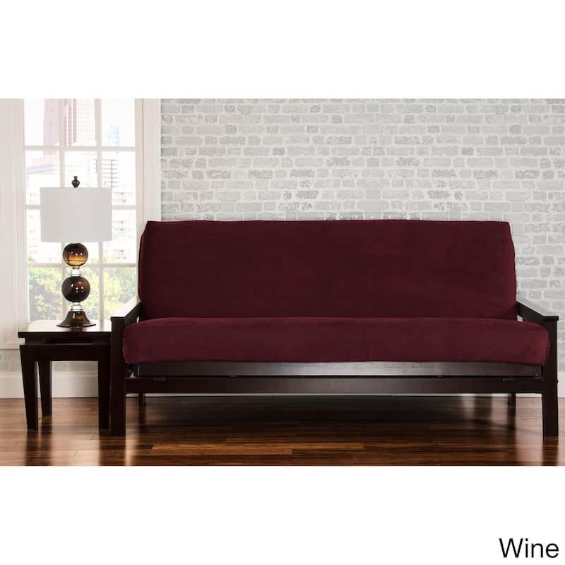SiScovers Padma Futon Cover - Padma Wine Full Size Futon Cover