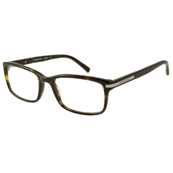 Michael Kors Men's MK698M Rectangular Reading Glasses