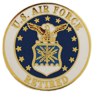 United States Air Force Logo Retired Pin