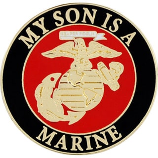 USMC My Son Is A Marine Pin