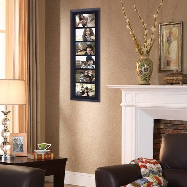 Complete Home Black Gallery Frame 4x6 4 inch x 6 inch Black