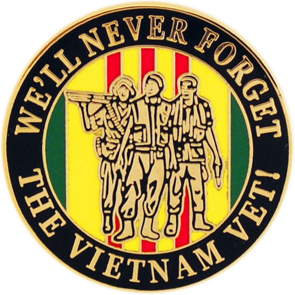 We'll Never Forget Vietnam Pin