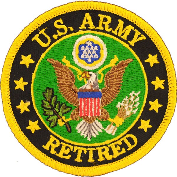 US Army Retired Patch - 17218703 - Overstock.com Shopping - Big ...