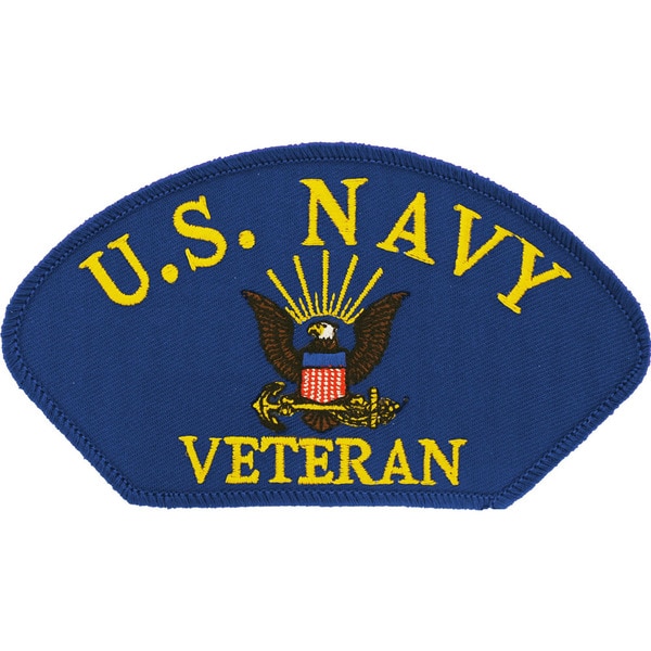 Shop US Navy Veteran Logo Patch - On Sale - Free Shipping On Orders