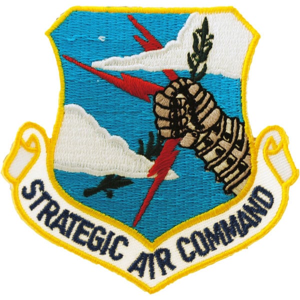 Shop US Air Force Strategic Air Command Patch - Free Shipping On Orders ...