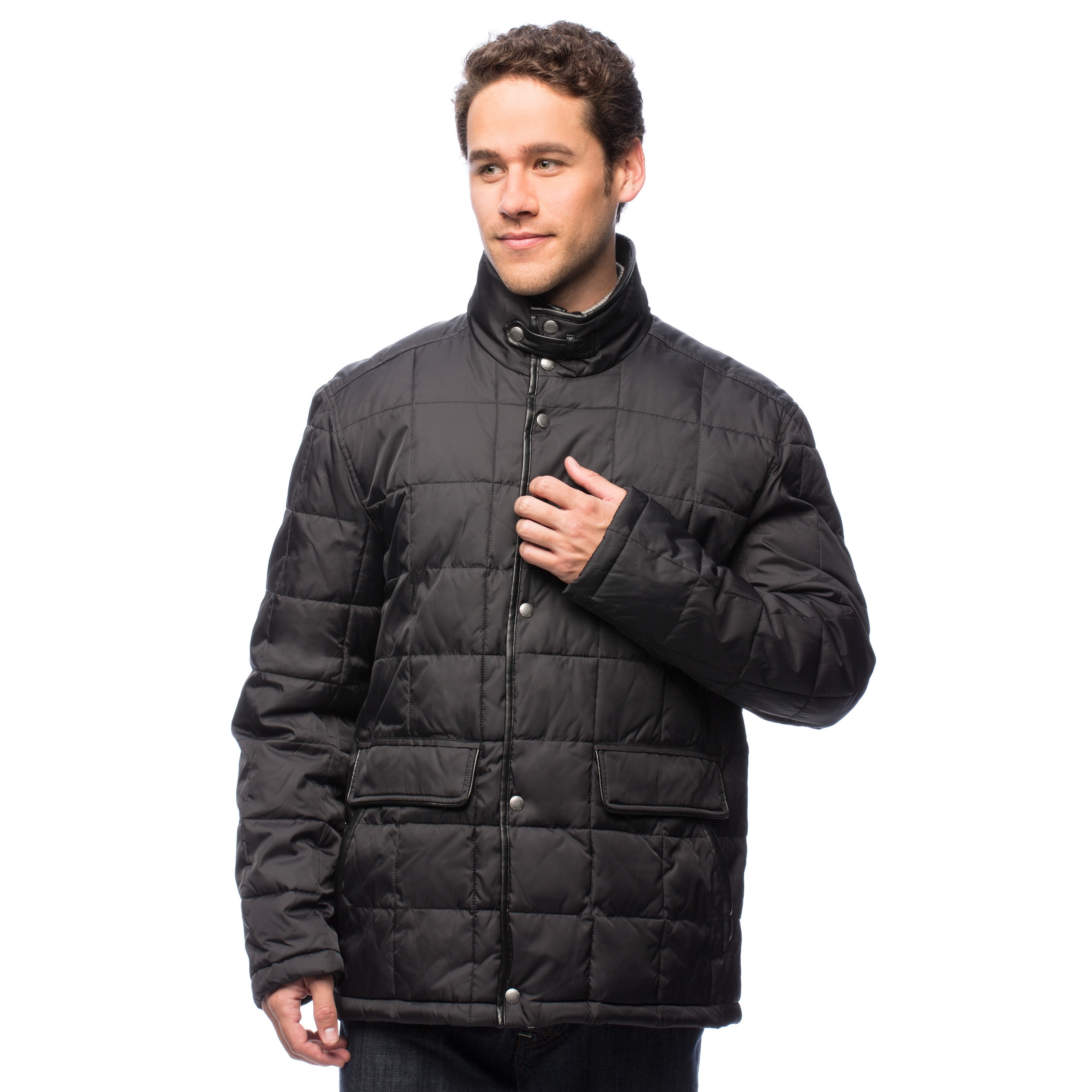 Cole haan box quilted clearance jacket