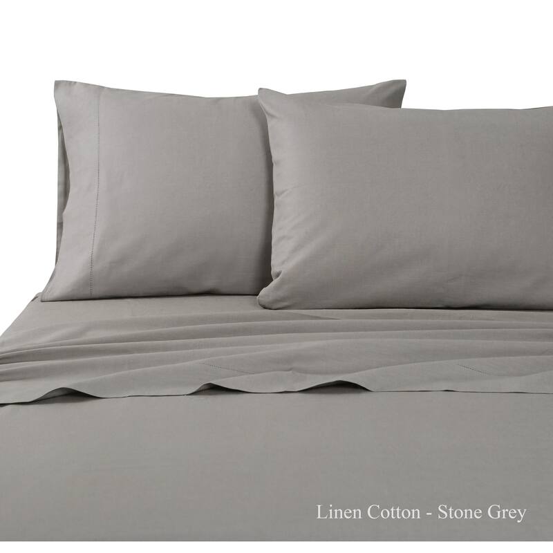 Gracewood Hollow Jane Linen Cotton Blend 4-piece Bed Sheet Sets