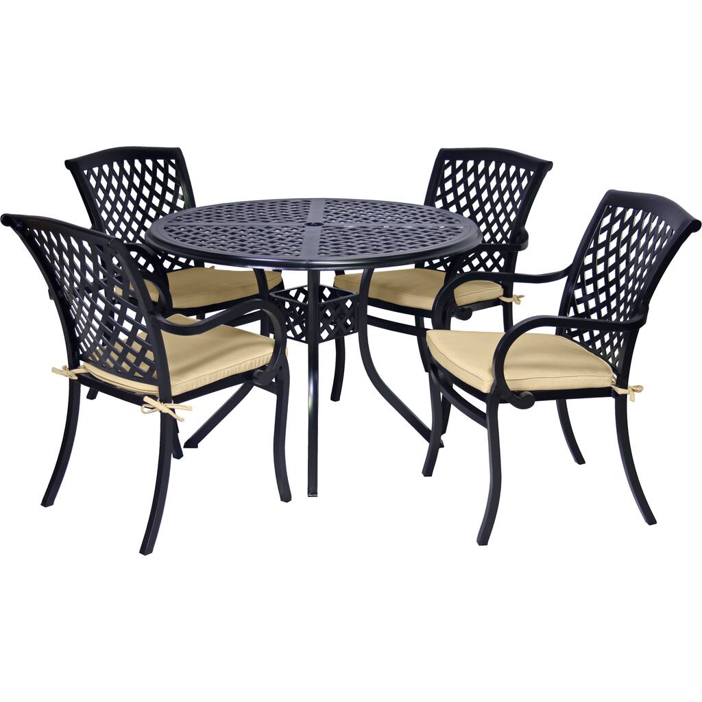 MIYU Furniture Princeton Collection 5-piece Dining Set