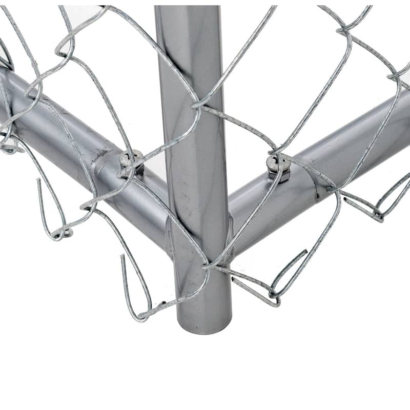 Lucky Dog™ Chain Link Kennel DIY Kit Penthouse 15'L x 5'W x 6'H