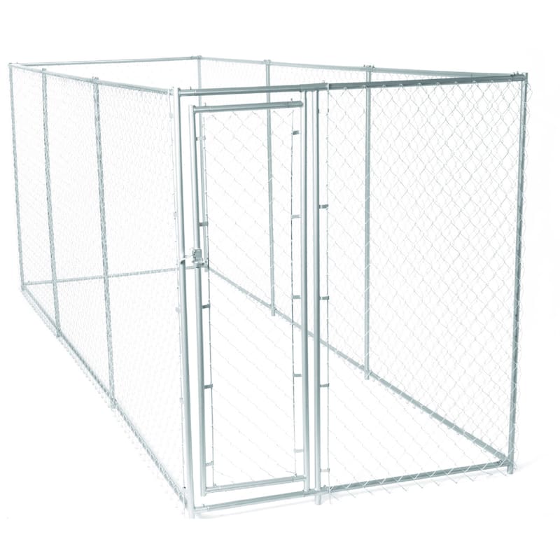 Lucky Dog™ Chain Link Kennel DIY Kit Penthouse 15'L x 5'W x 6'H