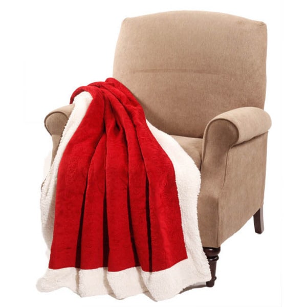 BOON Embroidered Microplush Throw