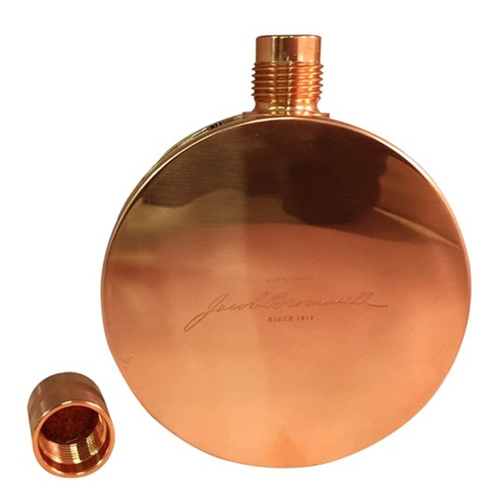 Jacob Bromwell The Alamo Round Flask