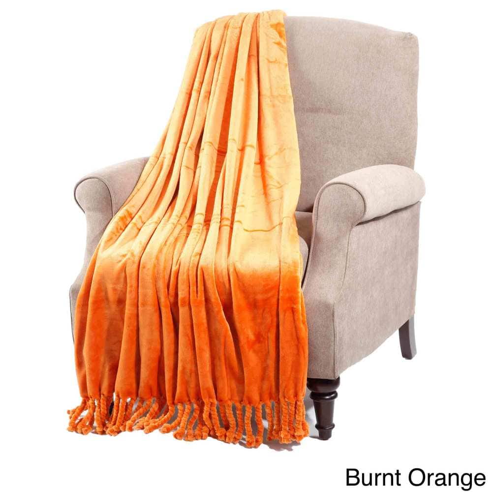 Rope Braided Flannel Fleece Throw