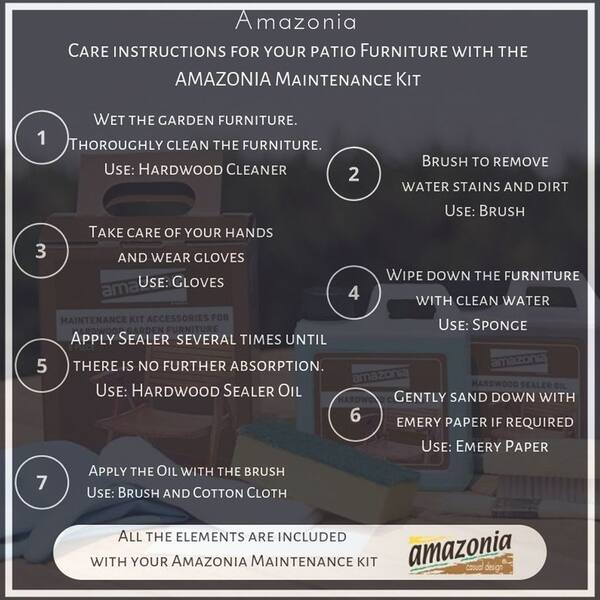 Shop Amazonia Teak Chiesa 11 Piece Oval Extendable Patio Dining