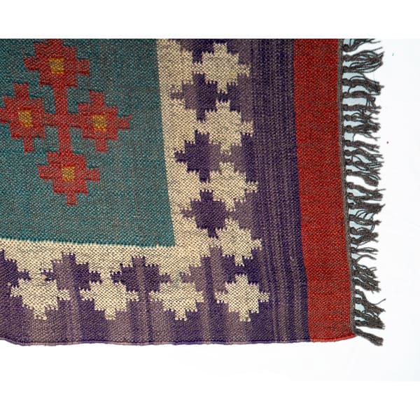 Blue Ridge Wool Oval Braided Rug, 8' x 11' - Walnut Multi