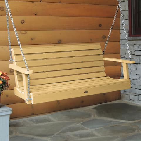 Highwood Weatherly 5-foot Eco-friendly Synthetic Wood Porch Swing
