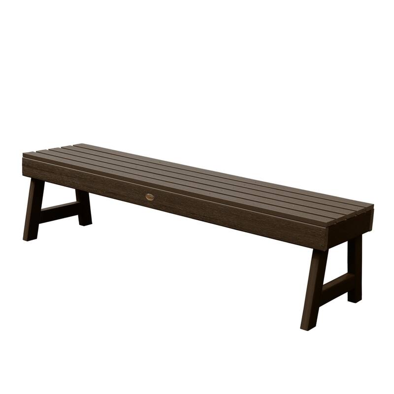 Weatherly Synthetic Wood 5-foot Picnic Bench - Weathered Acorn