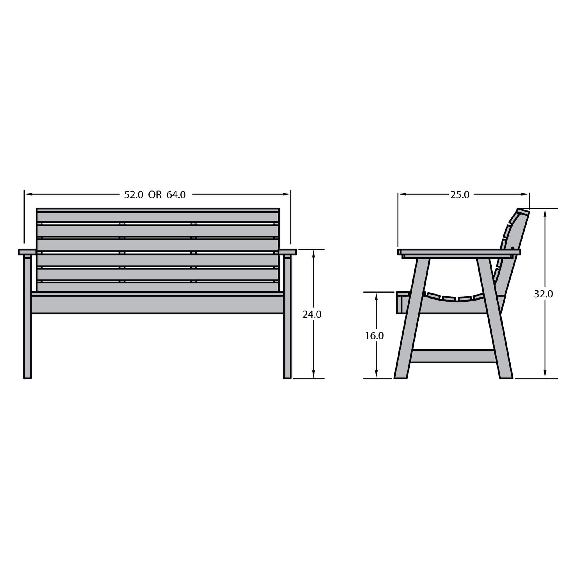 Shop Highwood Weatherly 5 Foot Eco Friendly Synthetic Wood Garden