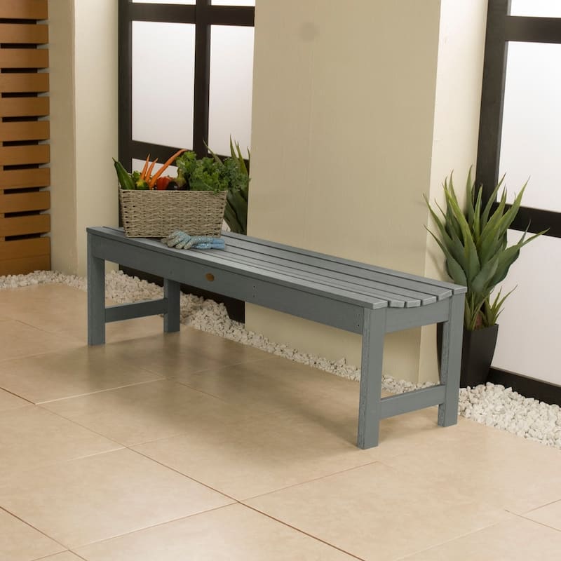 HIGHWOOD Eco-Friendly Lehigh 5-Foot Outdoor Picnic Bench