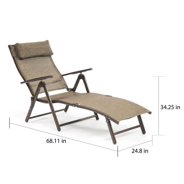 Havana Bronze Sunlounger - Bed Bath & Beyond - 10077829