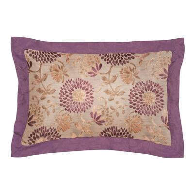 Jennifer Taylor Purple Floral Daphne King Sham (Set of 2)