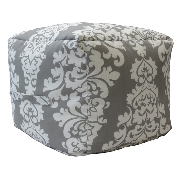 indoor outdoor square pouf
