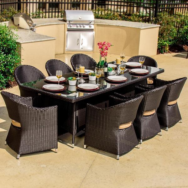 Shop Lakeview Outdoor Designs Providence 8-person Resin Wicker Patio